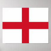 Vlag van Engeland Poster (Voorkant)