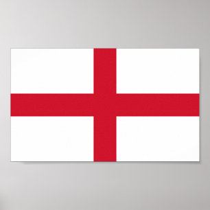 Vlag van Engeland Poster