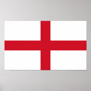 Vlag van Engeland Poster