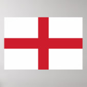Vlag van Engeland Poster (Voorkant)