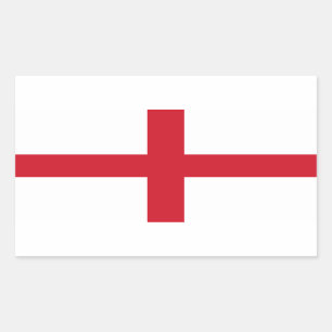 Vlag van Engeland Rechthoekige Sticker