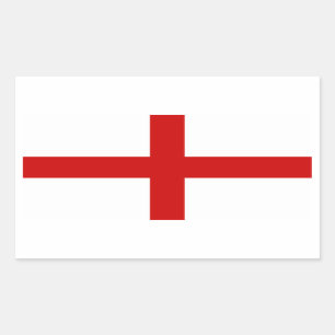 Vlag van Engeland Rechthoekige Sticker