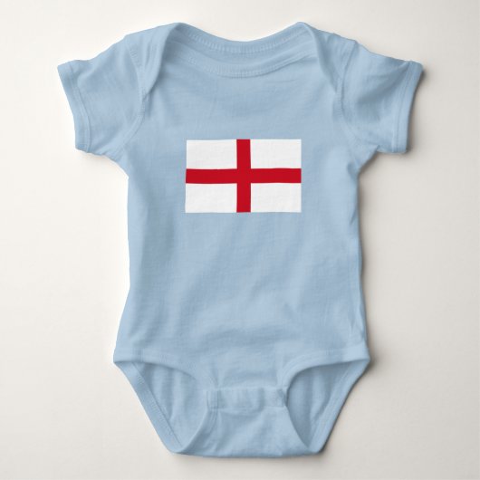 Vlag van Engeland Romper (Voorkant)