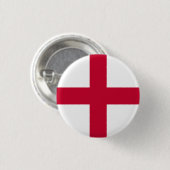 Vlag van Engeland Ronde Button 3,2 Cm (Voorkant /achterkant)