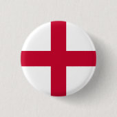 Vlag van Engeland Ronde Button 3,2 Cm (Voorkant)