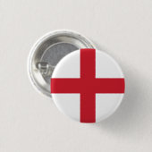 Vlag van Engeland Ronde Button 3,2 Cm (Voorkant /achterkant)