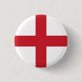 Vlag van Engeland Ronde Button 3,2 Cm (Voorkant)