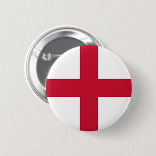 Vlag van Engeland Ronde Button 5,7 Cm