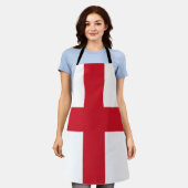 Vlag van Engeland Schort (Gedragen)