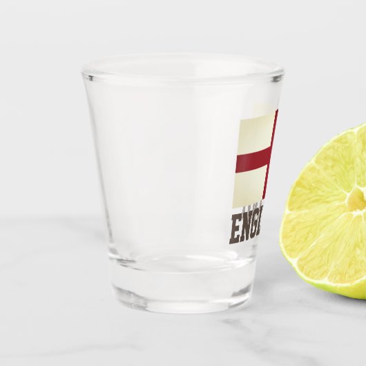 Vlag van Engeland Shot Glas (Links)
