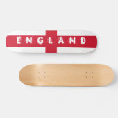 Vlag van Engeland Skateboard (Horizontaal)