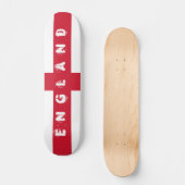 Vlag van Engeland Skateboard (Voorkant)