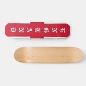 Vlag van Engeland Skateboard (Horizontaal)
