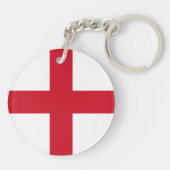 Vlag van Engeland Sleutelhanger (Achterkant)
