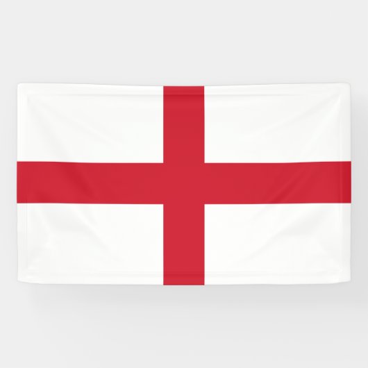 Vlag van Engeland Spandoek (Horizontaal)