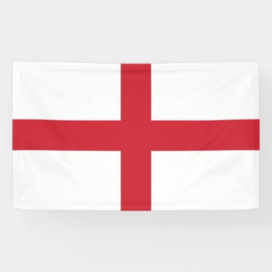 Vlag van Engeland Spandoek (Horizontaal)