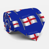 Vlag van Engeland Stropdas (Opgerold)