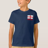 Vlag van Engeland T-Shirt (Voorkant)