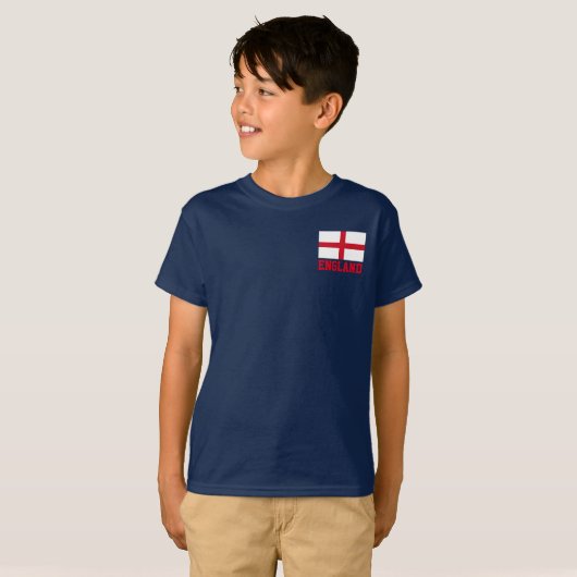 Vlag van Engeland T-Shirt (Voorkant volledig)