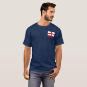 Vlag van Engeland T-shirt (Voorkant volledig)