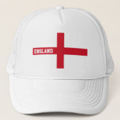 Vlag van Engeland Trucker Pet (Voorkant)