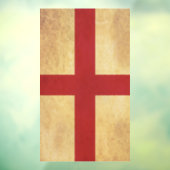 Vlag van Engeland Vintage Design Raamsticker (Vel 3)