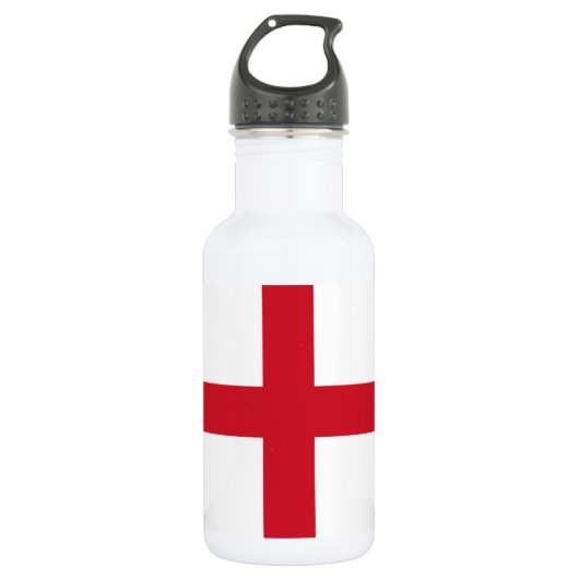 Vlag van Engeland Waterfles (Voorkant)