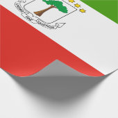 Vlag van Equatoriaal-Guinea (Afrika) Cadeaupapier (Hoek)