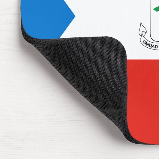 Vlag van Equatoriaal-Guinea (Afrika) Muismat (Hoek)