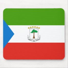 Vlag van Equatoriaal-Guinea (Afrika) Muismat