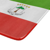 Vlag van Equatoriaal-Guinea (Afrika) Snijplank (Hoek)