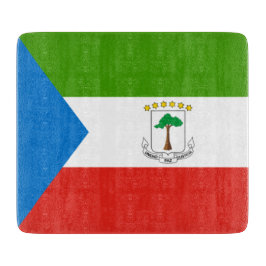 Vlag van Equatoriaal-Guinea (Afrika) Snijplank