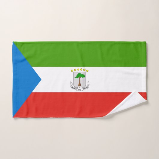 Vlag van Equatoriaal-Guinea Bad Handdoek (Handdoek)