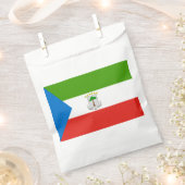 Vlag van Equatoriaal-Guinea Bedankzakje (Geknipt)