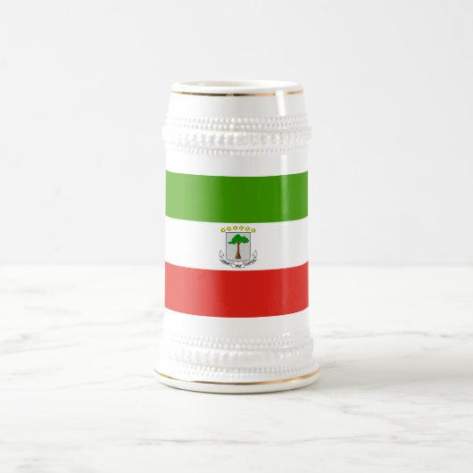 Vlag van Equatoriaal-Guinea Bierpul (Center)