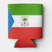 Vlag van Equatoriaal-Guinea Blikjeskoeler (Voorkant)