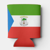 Vlag van Equatoriaal-Guinea Blikjeskoeler (Achterkant)