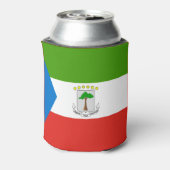Vlag van Equatoriaal-Guinea Blikjeskoeler (Blikje Achterkant)