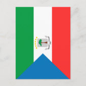vlag van Equatoriaal-Guinea Briefkaart (Voorkant)