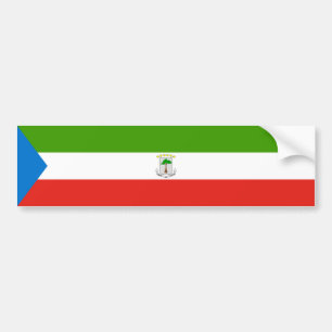 Vlag van Equatoriaal-Guinea Bumpersticker