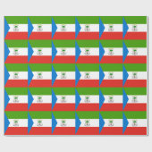 Vlag van Equatoriaal-Guinea Cadeaupapier (Vlak)