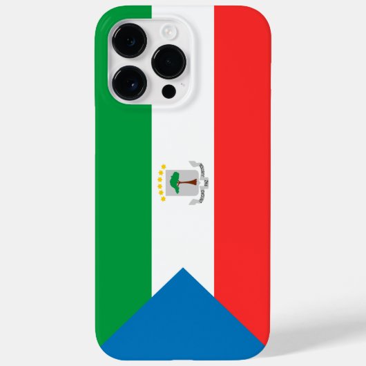 vlag van Equatoriaal-Guinea Case-Mate iPhone Case (Achterkant)