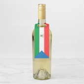 vlag van Equatoriaal-Guinea Flessenhanger (Op fles)