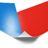 Vlag van Equatoriaal-Guinea Foto Afdruk (Hoek)