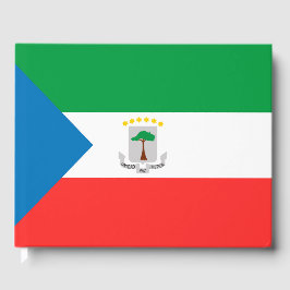 vlag van Equatoriaal-Guinea Gastenboek