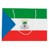 Vlag van Equatoriaal-Guinea Groot Cadeauzakje (Achterkant)