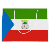 Vlag van Equatoriaal-Guinea Groot Cadeauzakje (Voorkant)