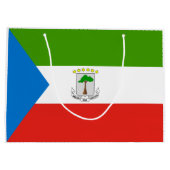 Vlag van Equatoriaal-Guinea Groot Cadeauzakje (Achterkant)