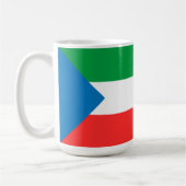 vlag van Equatoriaal-Guinea Koffiemok (Links)