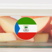 Vlag van Equatoriaal-Guinea Labels (Aangebracht)